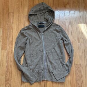 Wings + Horns Men's Olive Zip-Up Sweater